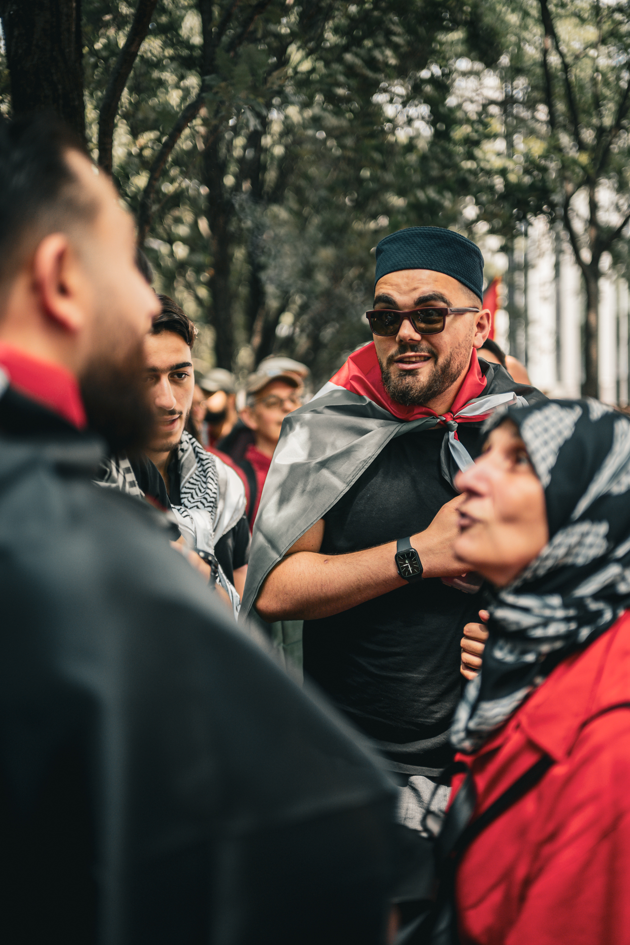 Gaza betoging Brussel